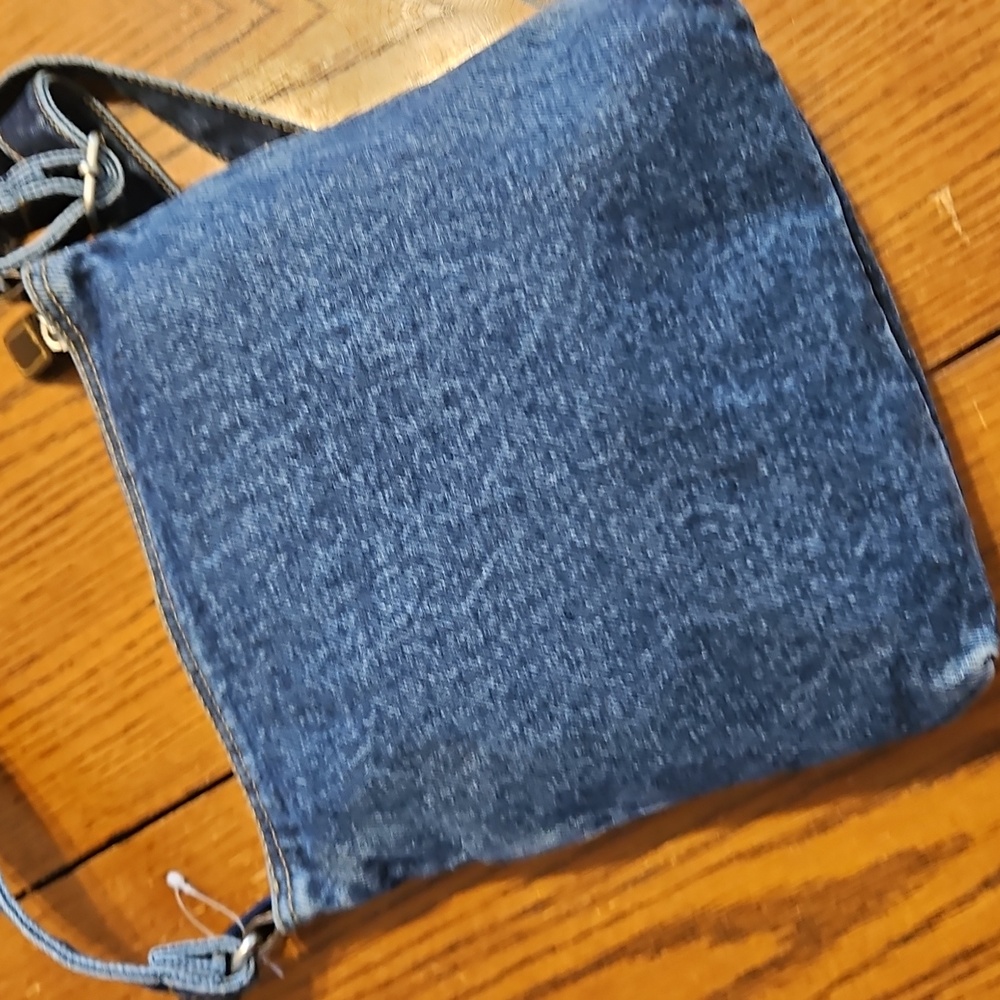 Denim Crossbody Bag - Picture 3 of 3